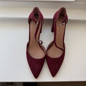 Nordstrom Burgundy Women's Heels